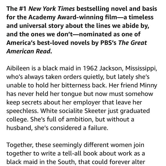 ✶Free✶ ⇥·The Help·⇤ Hardcover Edition | Kathryn Stockett Hard Back Book + More - Picture 4 of 12